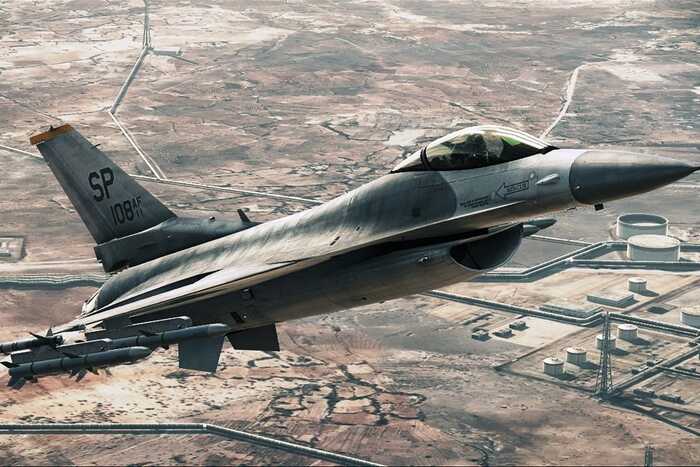 ������� ����������� ������ ��� ������ ����������� F-16